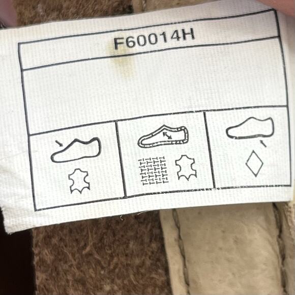 UGG Rosen Tall Boots Brown Leather Shearling Zip Buckle Women’s 7 Casual Winter - Picture 16 of 16